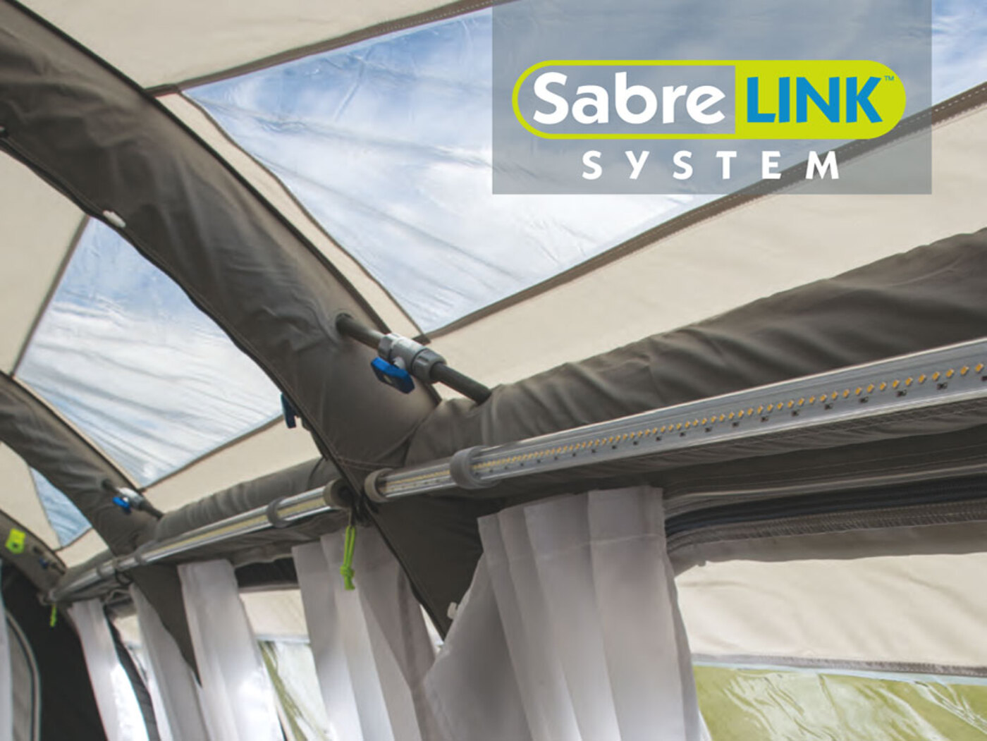 Kampa Sabre Link 150 LED Awning Light Starter Kit Homestead Caravans