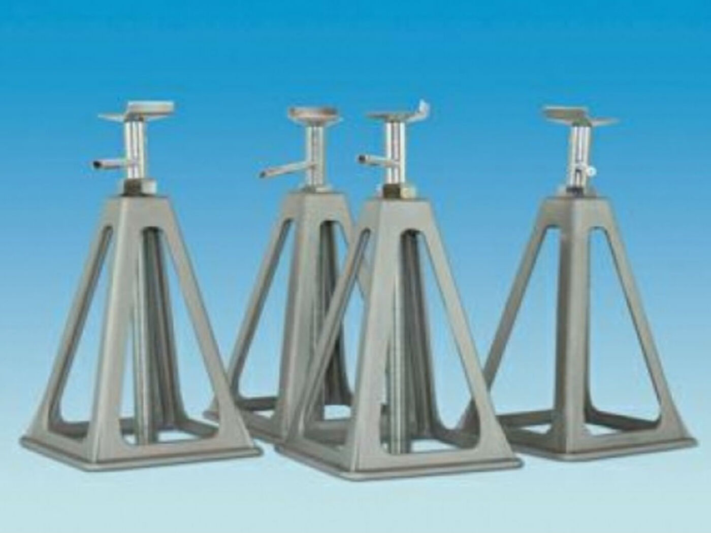 Set of 4 Aluminium Axle Stands