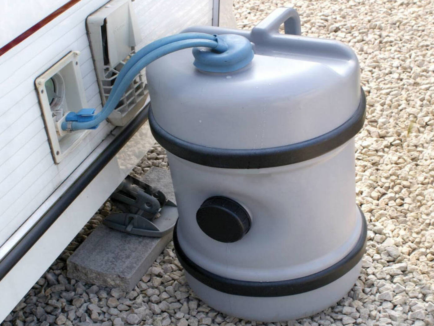 51 Litre Fresh Water Hog Caravan Motorhome Water Rolling Container Barrel