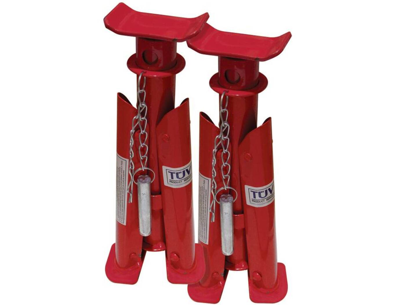 Streetwize Pair of Adjustable Folding Axle Stands SW2TFAS 