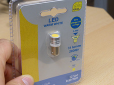 12v Ba9s 1 LED Bulb 