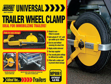 Maypole Universal Trailer Wheel Clamp 8" to 10"