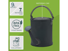 Colapz Watering can & Bucket - Grey