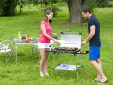 Camping Gaz Series 600 SG Double Burner & Grill with Stand