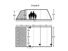 Kampa Croyde 6 AIR Tent