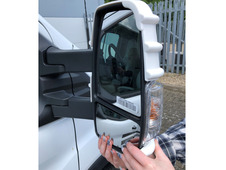 Milenco Ford MK8 Transit Mirror Protector - White