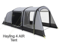 Kampa Hayling 4 AIR Tent Bundle Package Deal