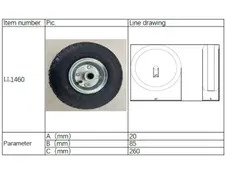 Liberty Pneumatic Spare Wheel