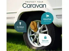 The EVO Caravan Axle Wheel Lock