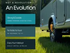 The EVO Caravan Axle Wheel Lock