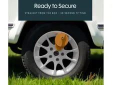 The EVO Caravan Axle Wheel Lock