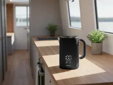 Leisurewize LED Display Kettle - Black