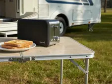 Leisurewize Sleek Toaster - Black