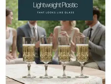 Elegance Tinted Prosecco Glass 4pk