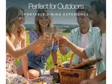 Elegance Tinted Prosecco Glass 4pk
