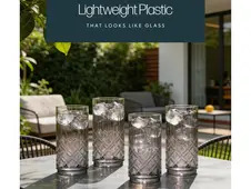 Elegance Tinted H-Ball Tumbler 4pk