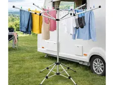 4 Arm Rotary Airer with Pegs
