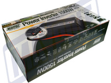 Maypole 1500W Power Inverter with USB Socket 12v/230v