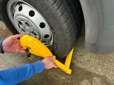 Milenco Wraith 3 Motorhome Wheel Lock