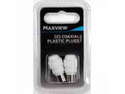Maxview Coaxial Plastic Plugs 