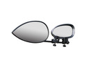 Milenco Aero 4 Flat Towing Mirror - Twin-Pack with Carry-Case