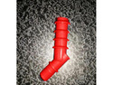 Comet Angled Ridged Tap Connector - Red