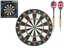 Premier Sports 17" Dart Board & Darts Set