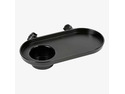 Lafuma Clip-On Tray and Cup Holder - Black 