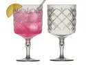 Elegance Tinted Gin Glass 2pk