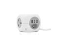 Status 3 Way  Cube Socket with 3 USB Ports and 3 x 13 amp Outlet Sockets