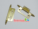 W4 Flush Hinge with Finials Pack 2