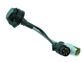 Extension Twin Electrics Lead Converter (Caravan 13pin)