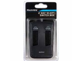 Maxview 2-Way Scart Switch Box