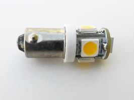 5 LED SMD 12v Bulb with Bayonet Fitting
