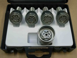Milenco Locking Wheel Nuts - Caravan Set of 4