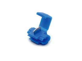 W4 Self-Stripping Cable Connector Blue - Pack 4