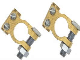 Brass Battery Clamps