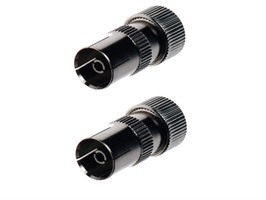 Maxview Coaxial Alloy Sockets - 2 Pack