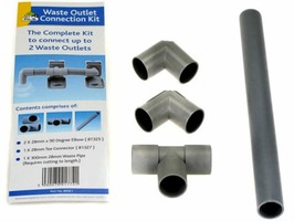 Smart Outdoors 3m Caravan Waste Water Outlet Hose – 28.5mm ID, For Motorhome Campervan