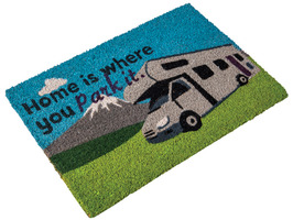 Quest Home Is Where You Park It Motorhome Coir Mat