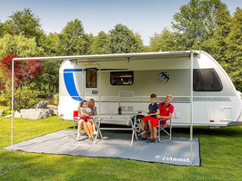 Fiamma Caravanstore Roll Out Awnings- Royal Grey