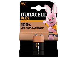 Duracell Plus 9V PP3 Battery 