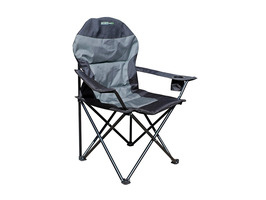 Outdoor Revolution High Back XL Chair - Grey & Black