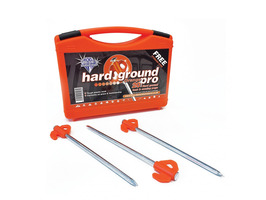 Blue Diamond Hard Ground Pegs Pro-Orange Case 20