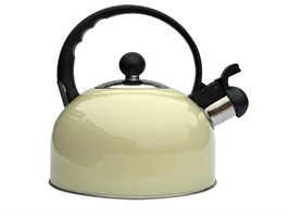 2.2L Stainless Steel Whistling Kettle - Cream
