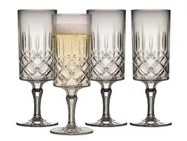 Elegance Tinted Prosecco Glass 4pk