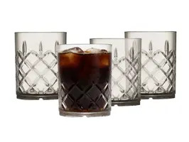 Elegance Tinted Short Tumbler 4pk