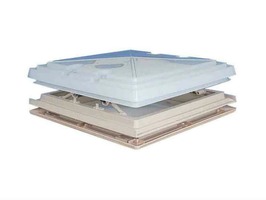 MPK Rooflight 400 x 400mm White + 5m Roll Mastic Sealing Strip