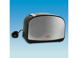 Powerpart Chrome 2-Slice Toaster 900 Watt