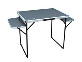 Outdoor Revolution Alu Top Camping Table with Folding Side Tables 130 x 60cm